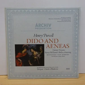198 424 PURCELL Dido and Aeneas MACKERRAS MONTIVERDI CHOIR ARCHIV STEREO LP EX+ - Picture 1 of 8