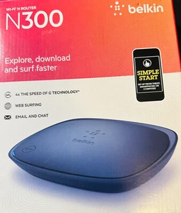 Belkin N300 300 ,Wireless N Router,300Mbps speed BRAND NEW - Picture 1 of 4