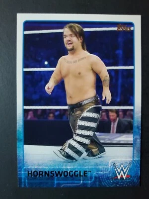 2015 Topps WWE Wrestling Card #35 HORNSWOGGLE - Image 1 of 2