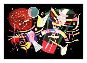 Abstract Kandinsky Composition X Orenco Originals Counted Cross Stitch Pattern - Picture 1 of 3