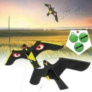 Flying Kite Garden Scarecrow Decors Hawk Birds Scare Repellent Display Ornaments - Picture 1 of 31