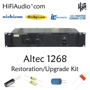 ALTEC 1268 restoration recap repair service rebuild filter capacitor kit set - Picture 1 of 6