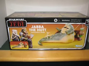 Star Wars Jabba The Hut & Salacious B.Crumb Set Black Series Return of the Jedi - Imagen 1 de 2