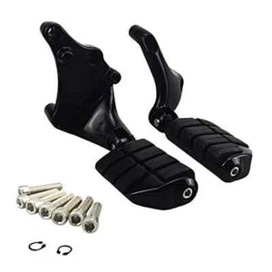 2014-22 Rear Passenger Footpegs Foot Rests Fits Harley Sportster 883 - Picture 1 of 6
