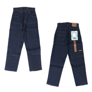Pantalones de mezclilla Prison Blues PRSN BLU de doble rodilla nuevos con etiquetas - Imagen 1 de 1
