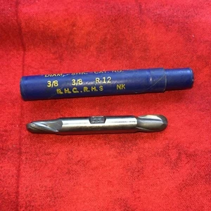 PUTNAM 3/8" HI-SPEED ZWEIFLÖTE DOPPELENDFRÄSER MASCHINIST WERKZEUG 3/8" SHK (k43) - Bild 1 von 5