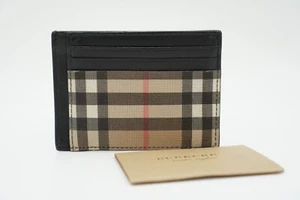 Burberry Chase Vintage Check Canvas Card Case Archive Beige - Picture 1 of 12