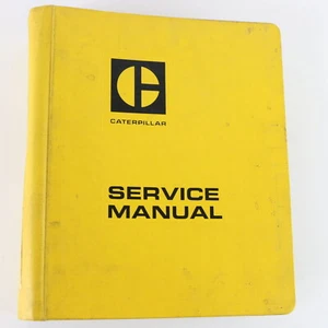 12 & 14 Motor Graders12k 13k 33k 72g 89h CAT Service Manual Reg00507 1978 - Picture 1 of 6