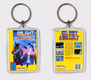 SILENT ASSAULT NINTENDO NES LLAVERO KEYRING - Imagen 1 de 1