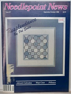 Needlepoint News magazine Sept/Oct 1988 Issue 87 - Picture 1 of 2