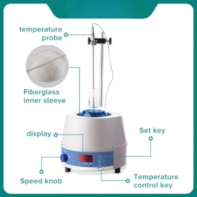 Electric Heating Mantle Magnetic Stirrer Lab Equipment With Thermal Regulator - Image 1 of 4