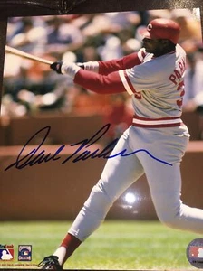 Dave Parker Cincinnati Reds Autographed 8x10 Photograph Signed Auto - Picture 1 of 4