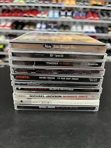 CD lot Of 10 D12, Hole, Mötley Crüe, Michael Jackson, Busta Rhymes - Picture 1 of 21
