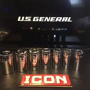 YOUR CHOICE: Replacement ICON Professional Semi-Deep Socket 3/8" drive S2SDM12 - Bild 1 von 6