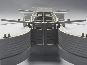 Model Railway Miniature Scenery Canal Lock kit 1.160 N Gauge Full kit - Picture 1 of 14