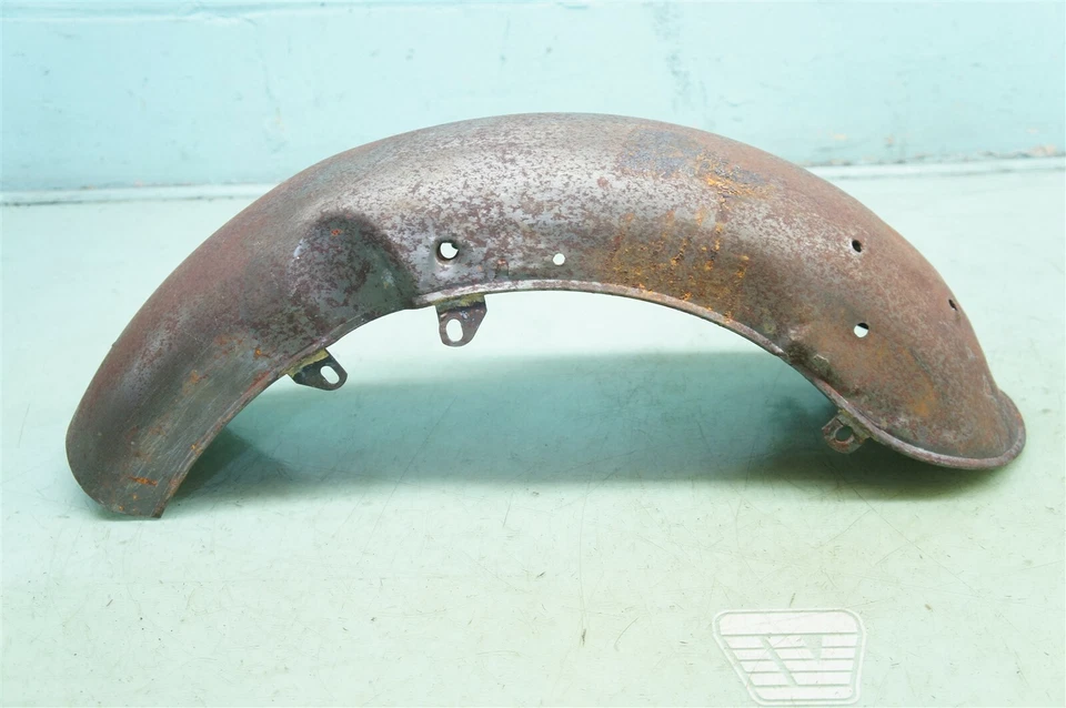 1948 Norton модель 18 ES2 500 одиночный *2245 задний крыло вырез  - Изображение 1 из 4