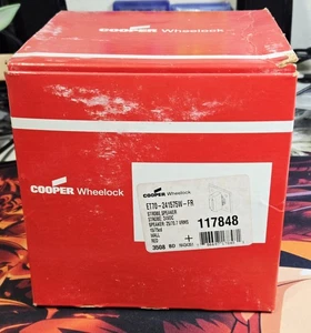 Cooper Wheelock E70-241575W-FR Altoparlante Strobo Set di 3 **Leggere Descrizione** - Foto 1 di 10