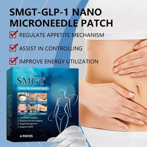 SMGT Nano Microneedle Patch 4pcs For Weight Loss & REGULATE APPETITE MECHANISM - Picture 1 of 17