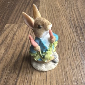 Beatrix Potter Mini Figurine Peter Rabbit Ate Some Radishes A26708 F. Warne & Co - Picture 1 of 17