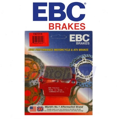 EBC Rear X Series Carbon Brake Pads for 1999-2000 Yamaha WR400F - Brake pl Foto 1 de 4