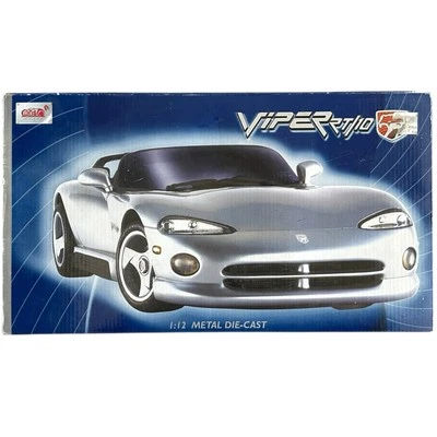 Coche diecast Anson Metal Series Dodge Viper RT/10 1:12 amarillo LTD 1 de 3999 nuevo en caja Foto 1 de 4