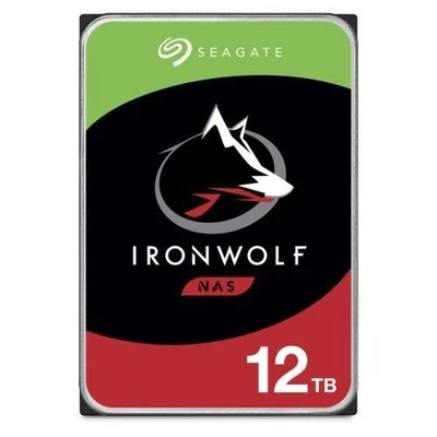 Seagate IronWolf 12TB NAS Internal HDD 3.5in SATA 7200 RPM (ST12000VN0008) - Image 1 of 3