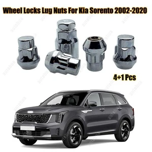 For KIA Sorento 2002-2020 M12 x 1.5 Anti-Theft Wheel Locks Lug Nuts Cone Seat - Picture 1 of 9