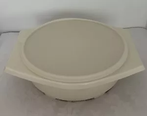 Tupperware Vintage Tortilla, Pita, Torta, Pasticceria 785-1 Mandorla + Coperchio 230-19 - Foto 1 di 7