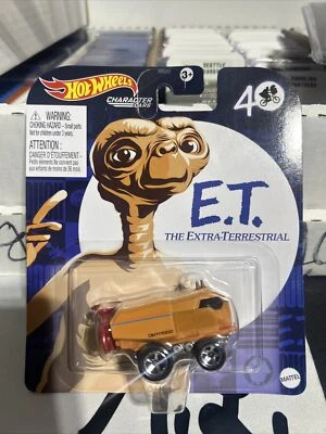 Hot Wheels E.T. THE EXTRA-TERRESTRIAL Character Car 40 year anniversary - Image 1 of 4