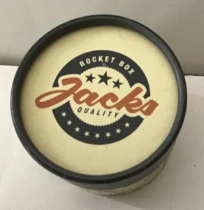 Neu im Karton Rocket Box Jacks Spiel, klassisches Spiel der Buben; 2 Bälle; Metallbuchsen - Bild 1 von 3
