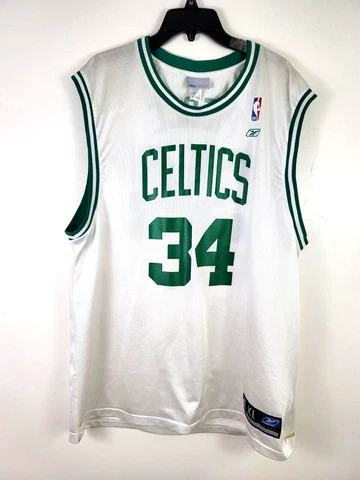 Paul Pierce jersey Boston CELTICS #34 White Reebok XL NBA 100% Nylon Cover