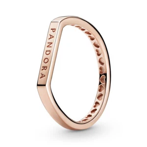 Pandora Logo Ring Gr.50 Rosé 925er Sterlingsilber 189048C00-50 - Picture 1 of 1