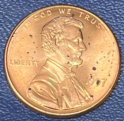 1997 Doubled Die Reverse Lincoln Cent WDDR-010 Pulled from OBW Roll L@@K! Cover