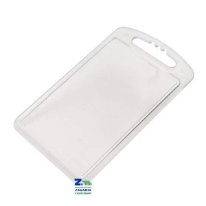 TAGLIERE IN PLASTICA TRASPARENTE CM 24X15 LAVABILE IN LAVASTOVIGLIE - Foto 1 di 2