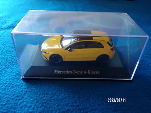 Mercedes Benz W 177 - A Class Facelift Mopf 2023 AMG Line Sun Yellow 1:43 New - Picture 1 of 3