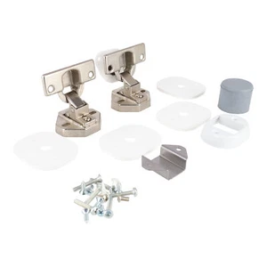 Hotpoint BWM129 Cupboard Door Hinge Kit Washing Machine Genuine - Picture 1 of 12