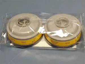 (18 Pair) Honeywell North Organic Vapor/Acid Gas Respirator Cartridge N75003L - Picture 1 of 11