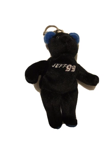 NASCAR 4 Inch Keychain Bear For Jeff Burton New Cover