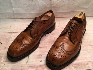 Zapatos de vestir Nettleton LeHigh de cuero Oxford marrón para hombre talla 9,5 E - Imagen 1 de 9