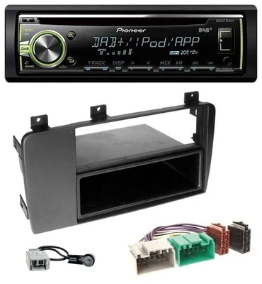 Pioneer DAB USB MP3 AUX CD Autoradio für Volvo S60, V70, XC70 (04-09) - Bild 1 von 4