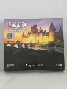 The Castles Of Burgundy Special Edition Acrylic Hexes Kickstarter Exclusive New - Picture 1 of 7