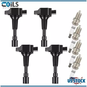 For Mazda 2 1.5L l4 4Ignition Coils & Spark Plugs Set 2011 2012 2013 2014 - Picture 1 of 17