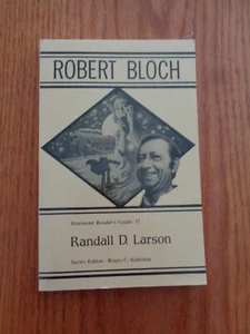 Robert Bloch Starmont Reader's Guide 37 by Randall D. Larson 1986 SC - Picture 1 of 1