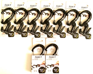 NITE-IZE (C9L-02-01) Figure 9 (9 Piece) Carabiner Rope Tightener (FREE SHIPPING) - Picture 1 of 2