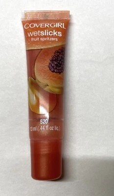 Covergirl Wetslicks Fruit Spritzers Lip Gloss- 520 Papaya Splash 0.44 fl. oz new - Image 1 of 4