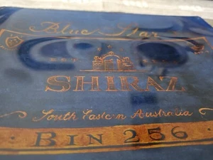 BLUE STAR SHIRAZ Cheese Plate / Trinket Dish /Decor Item -Prima Donna Glass READ - Picture 1 of 6