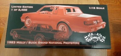 GMP 1983 MOLLY BUICK GRAND NATIONAL PROTOTIPO LIMITADO 1/18 FUNDIDO A PRESIÓN CON CAJA Foto 1 de 4