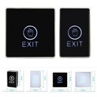 Enhanced Durability Backlight Push Touch Exit Button with Backlight Feature