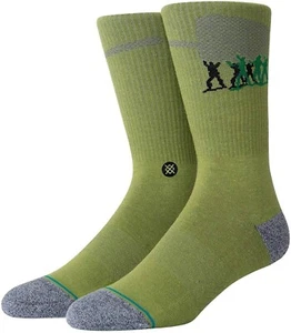 Calze Stance Bambini Verde Crew Cotone Disney Pixar Toy Story Esercito Uomo Tg M 11-2 - Foto 1 di 1