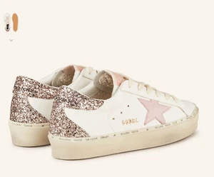 Golden Goose Sneaker HI STAR mit Glitzer weiß, Gr 38, akt. Kollektion - WIE NEU! - Bild 1 von 18